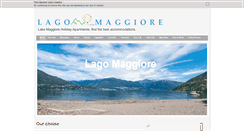 Desktop Screenshot of lagomaggioreapartments.com